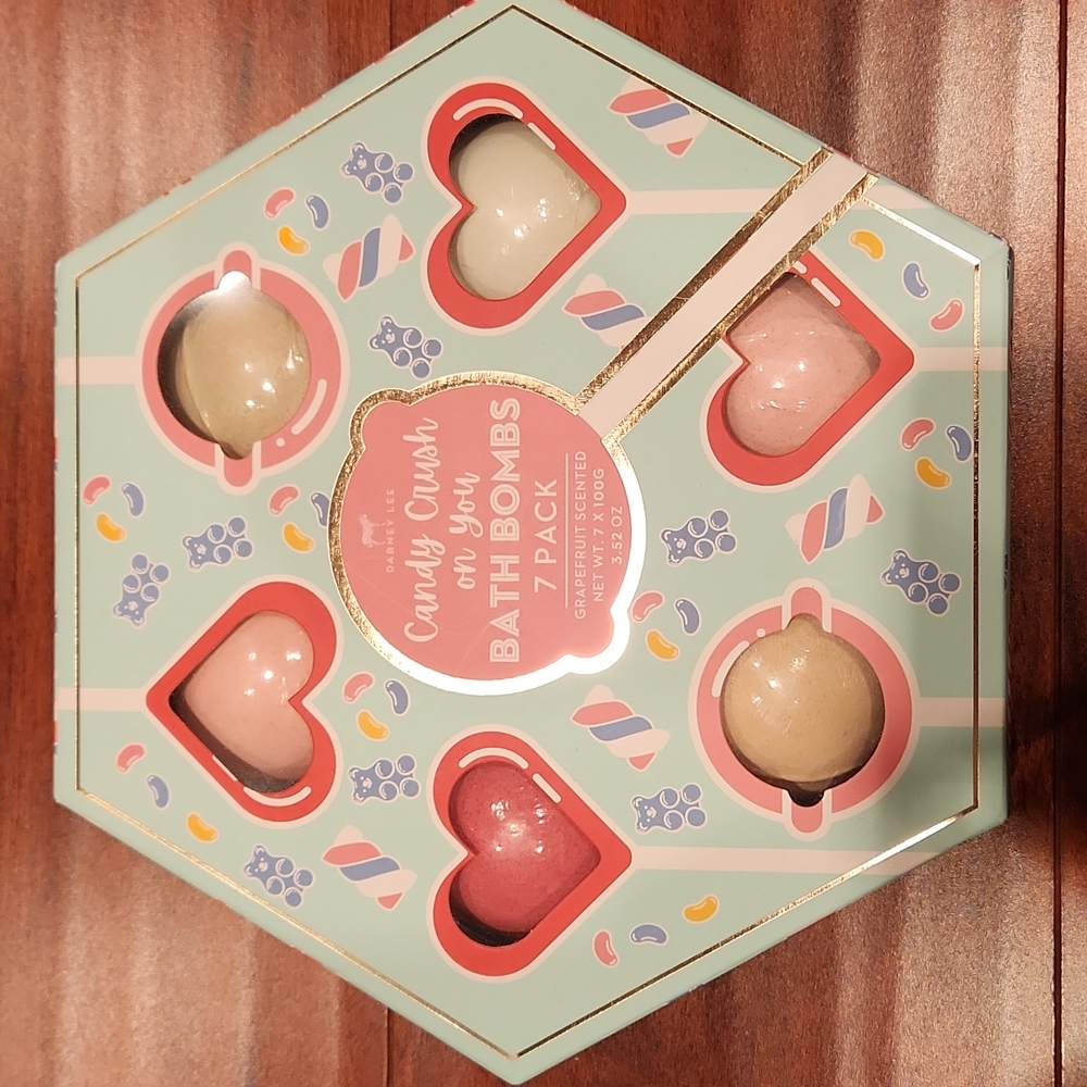 Dabney Lee Candy Crush on you Bath Bombs 7 pack